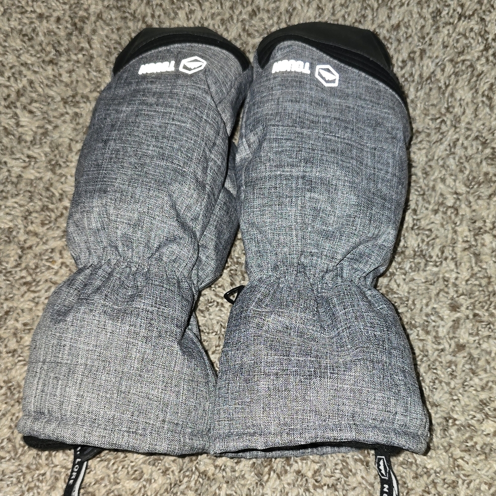 SUMMITLOFT WINTER SKI MITTENS  (XL) Gray